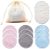 Eyes, Face and Lips – Reusable Microfiber Makeup Remover Pads,for All Skin Types of Makeup Remover Cloth，12 Count