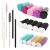 1500 Pcs Spoolies Mascara Wands and Lip Brushes and Micro Swabs, Disposable Eyelash Brushes Lipstick Tester Makeup Applicator Tool