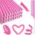 30PCS 9.45″ Flexible Curling Rods Flexi Rods Hair Curlers Set,Twist Foam Hair Rollers No Heat Hair Curlers Rollers,Steel Pintail, Rat Tail Comb for Short and Long Hair