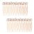 Pearl Hair Side Comb Decorative Hair Combs for Women Accessories Hair Clip Comb Pin Rhinestone Crystal Bridal Comb Hair Piece Hair Pearls for Wdding