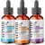 artnaturals Anti-Aging-Set with Vitamin-C Retinol and Hyaluronic-Acid – (3 x 1 Fl Oz / 30ml) Serum for Anti Wrinkle and Dark Circle Remover – All Natural and Moisturizing