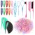 1000pcs Colorful Mini Rubber Bands for Hair, Elastic Hair Ties with 18pcs Styling Hair Tools for Baby Girls Hair Accessories Gift Christmas Gifts for Kids Women