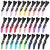 HH&LL 30pcs Alligator Styling Sectioning Hair Clips (15 Colors)