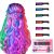 New Hair Chalk Comb Temporary Hair Color Dye for Girls Kids, Washable Hair Chalk for Girls Age 4 5 6 7 8 9 10-12 Birthday Christmas Cosplay Hair DIY Party