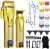 DSP® Gold Barber Clippers for Hair Cutting Kit – Professional Hair Trimmer and Men’s Clippers Set