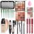 YBUETE All in One Makeup Set Kit for Women Girls Teen Full Kit, Makeup Gift, Multipurpose Makeup Set, Eyeshadow Foundation, Eyebrow Pencil Mascara Eyeliner, Lip Gloss 3 in 1 Palette Makeup Brush & Bag