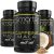(3 Pack) Smarter Energy Pills, 200mg Caffeine Pills & Coconut MCT Oil with Maca Root for Stamina & Mood, PreWorkOut, Focus & Energerize 50 Liquid Softgels