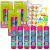 Stitch Lip Balm Tube Bundle for Girls ?C 6 Pack of Stitch Lip Balm in Assorted Flavors Plus Stickers, More | Stitch Party Favors
