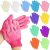 Alotpower 24 Pieces Exfoliating Bath Gloves, Made of 100% Nylon,12 Colors Double Sided Exfoliating Gloves for Beauty Spa Massage Skin Shower Scrubber Bathing Accessories