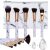 HEYMKGO Makeup Brushes Professional Marble Makeup Brush Set, Soft and Odor-free Natural Synthetic Bristles,10pcs Makeup Brush + 2 Makeup Sponge + Cosmetics Bag