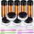 Teenitor 10pcs Small Cosmetic Containers 5Gram Makeup Containers with Lids Small Travel Containers with Lids Sample Containers for Cosmetic 5ML Essential Oil Bottles with 5 Mini Spatulas