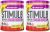 FINAFLEX STIMUL8 Original Super Pre-Workout, Fruit Punch – Pack of 2 – Energy, Strength & Endurance for Men & Women – with Caffeine, Beta-Alanine & Vitamin C – 70 Total Servings