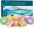 Shower Steamers Aromatherapy – 8 Pack Pure Essential Oil Shower Bombs for Home Spa Bath Self Care, Essential Oil Stress Relief and Relaxation Bath Gifts for Mom Women, Birthday Christmas Day (Green)