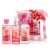 Vital Luxury Bath & Body Care Travel Set – Home Spa Set with Body Lotion, Shower Gel and Fragrance Mist, Valentines Day Gifts for Her and Him(Japanese Cherry Blossom)