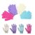Exfoliating Shower Bath Gloves【4 Pair】Double Side Durable Nylon Shower Gloves Body Scrub Exfoliator & Bathing Accessories for Men,Women & Kids Bath Scrubber for Acne & Dead Cell