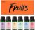 Fragrance Oil, MitFlor Premium Fruit Essential Oils Set, Fruity Scents for Soap & Candle Making, Summer Diffuser Oils, Refreshing & Long-Lasting, Peach, Cherry, Watermelon, Blueberry, Grape, Melon