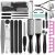 EKOCSIO Professional Pedicure Kit, 36 in 1 Stainless Steel Foot Care Kit Foot Rasp Dead Skin Remover for Home & Salon Care, Filer