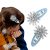 Snowflake Hair Clips for Women Girls Christmas Hair Accessories Hair Barrettes for Hair Styling Hairpin Winter Party Hair Decorations 2Pcs