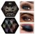 Tintark Black Eyeshadow Palette, Dark Naked Neutral Brown Smokey Eye Shadow Palettes for Halloween Goth Make up, Midnight Masquerade 21 Colors Glitter Shimmer Matte Makeup Pallets, Talc Free