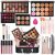 All In One Makeup Kit For Girls Gift, Makeup Kit For Women Full Kit Includes Sponge Eyeshadow Liquid Lipstick Concealer Eyeliner Eyebrow Makeup Bag