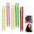 VinBee 56 Pcs Spiral Perm Rods for Natural Hair Spiral Hair Rods Set Spiral Curl Rods Barber Hairdressing Hair Rollers Salon Tools for Women Girls Plastic