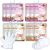 Epielle Hydrating & Moisturizing Gloves & Socks Masks Combo 12pk for Hand and Foot – Dry Hand, Dry Cracked Heel Mothers Day Gifts