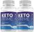 (2 Pack) Keto Prime Pill Advanced Ketogenic Weight Loss Support (120 Capsules)