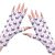 MelodySusie UV Glove for Gel Nail Lamp, Professional UPF50+ UV Protection Gloves for Manicures, Nail Art Skin Care Fingerless Anti UV Glove Protect Hands from UV Harm