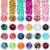 Giantree 24 Colors Fantasy Glitter Sequin Set, Face Body Irregular Glitter Cosmetic Body Glitter Accessories for Festival Makeup Nail Body Hair Eyes Lips DIY Crafts