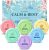 PeaceNBliss Shower Steamers, 6 Pack Bath Bombs, Shower Tablets for Halloween, Christmas, Birthday Gifts for Men and Women Who Have Everything(6 Scents)