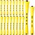 48 Pieces Hair Perm Rods 2 Sizes Plastic Cold Wave Rods Perming Rods Hair Rollers Curlers for Hairdressing Styling (Yellow,0.28 x 2.36 Inch, 0.28 x 3.27 Inch)