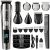 Brightup Beard Trimmer for Men – 19 Piece Mens Grooming Kit with Hair Clippers, Electric Razor, Shavers for Mustache, Body, Face, Nose and Ear Hair Trimmer, Gifts for Men, FK-8688T