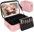 Yofuly Large Makeup Bag With Light Up Mirror, [Extra Large Size] Lighted Makeup Case, Travel Makeup Train Case with Adjustable Dividers and 10x Magnifying Mirror | 3 Adjustable Brightness