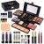 Professional Makeup Kit for Women Girls Full Kit with Mirror 58 Colors All in One Make up Gift Set Included Eyeshadow,Compact Powder,Blusher,Lipstick,Eyebrow Pencil,Gitter Gel,Eyeliner,Mascara (N)