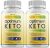 (2 Pack) Optimum Keto Pills Advanced Ketogenic Formula (120 Capsules)