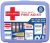 Band-Aid Travel Ready Portable Emergency First Aid Kit for Minor Wound Care with Assorted Adhesive Bandages, Gauze Pads & More, Ideal for Travel, Car & On-The-Go, 80 pc