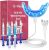 PDOO Teeth Whitening Kit with LED Light for Sensitive Teeth, Fast Results for Teeth Whitening at Home, Carbamide Peroxide Teeth Whitening Gel Helps Remove All Kinds of Stain