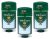 Mitchum Clear Gel Anti-Perspirant & Deodorant, Unscented for Men, 2.25 Oz (3 Pack)