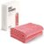 ZOMCHI 2 Pieces Exfoliating Back Scrubber, Body Exfoliator Deeper Clean & Invigorate Your Skin Back Washer for Shower, Body Scrubbers for Use in Shower to Exfoliate and Cleanse Skin (Red)