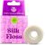 Vegan Silk Dental Floss – Biodegradable Plastic Free Bamboo String | Zero Waste Eco-Friendly Oral Care | Natural Compostable for Adults & Kids Tight Teeth | Soft Organic Easy Glide – Unflavored 55yds