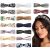 Huachi 16 Pack Boho Headbands for Women Twist Knot Head Bands Headwraps for Wigs African Cute Hair Bands Stretchy Fashion Summer Hair Accessories