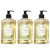 A LA MAISON Liquid Soap, Rosemary Mint – Uses: Hand and Body, Triple Milled, Essential Oils, Biodegradable, Plant Based, Vegan, Cruelty-Free, Alcohol & Paraben Free (16.9 oz, 3 Pack)