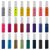 SHANY Nail Art Set Nail Polish – Glitter, Metallic , Pearls, Neon and Matte Nail Polish Nail Art Drawing Decoration Set With Built-in Thin Nail Art Brush – 24 Famous Colors Nail Polish Bulk