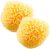 HartFelt Natural Bath Sponge 4in Ultra Soft Premium Sea Wool Sponge Soft on Tender Skin, Biodegradable, 2pk