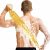 Inmorven Exfoliating Body Scrubber 40” Back Scrubber for Shower,Bath Body Brush Long Loofah Back Washer with Handle for Men and Women,Long Lasting and Easy to Use. (XL-39 Inch, Yellow)