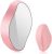 Crystal Hair Eraser for Women and Men, Reusable Crystal Hair Remover Device Magic Painless Exfoliation Hair Removal Tool, Magic Hair Eraser for Back Arms Legs (Pink)