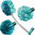 2-Side-Loofah-Back-Scrubber & Bath-Sponges by-Shower-Bouquet: 1-Long-Handle-Back-Brush Plus 2-Extra-Large 75g Soft Mesh Poufs, Men & Women – Exfoliate with Full Pure Cleanse in Bathing Accessories