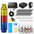 Wormhole Tattoo Kit Tattoo Machine Kit Complete Tattoo Pen Kit with Tattoo Gun Power Supply Tattoo Ink Cartridge Needles for Tattoo Artists and Beginners WTK172