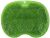 Vctitil Body Foot Massage Scrubber Home Use Exfoliating Brush Mat Spa Non-Slip Bathing Accessories Skin Washing Tool with Sucker(Green)