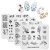 KADS Nail Art Stamp Plate Flower Series Nail stamping plate Template Image Plate Nail Art DIY Decoration Tool